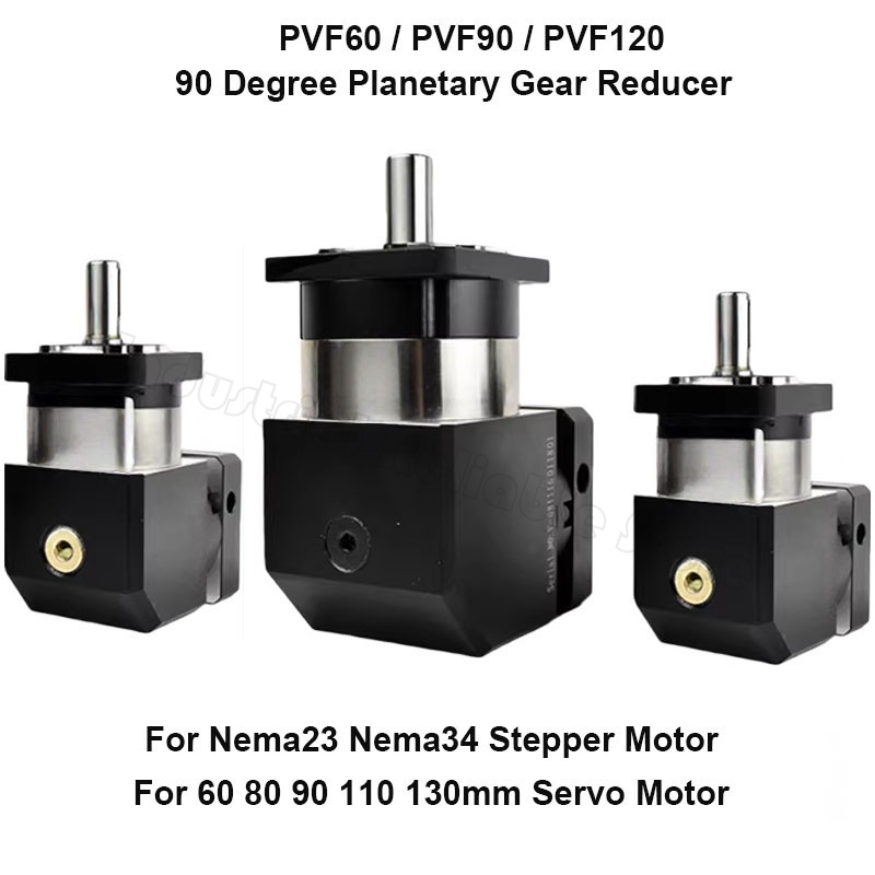Planetary Gearbox Reducer Nema 23 34 - 90 ° Gearbox Planetary Sudut Siku