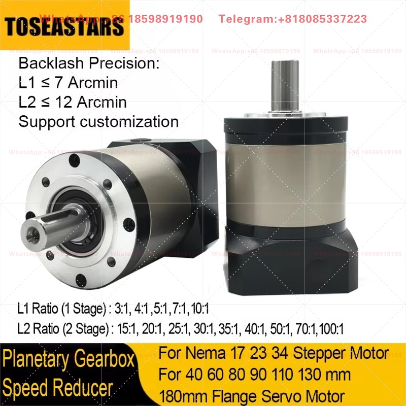 Planetary Gearbox Reducer Nema 23 34 - Motor Reducer dengan Gearbox Planet untuk
