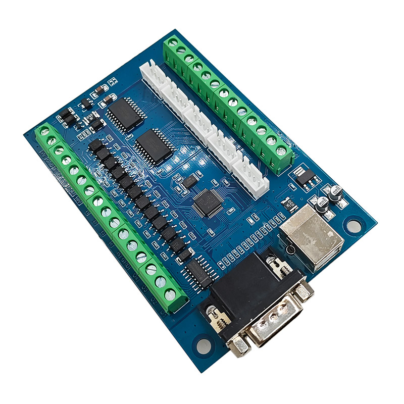 5 Axis Cnc Breakout Board Interface Mach3 - Papan Driver Motor CNC USB MACH3