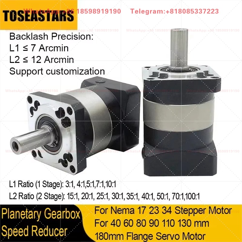 Planetary Gearbox Reducer Nema 23 34 - Motor Reducer dengan Gearbox Planet untuk