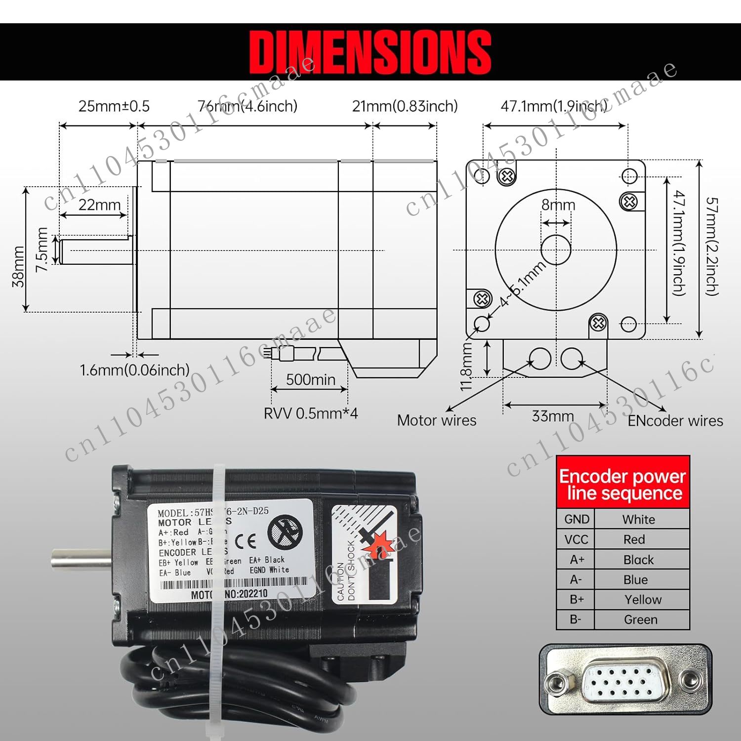 Kit Pengontrol CNC Motor Stepp - Nema 23 Closed Loop Stepper Motor Driver Kit ulasan dan harga