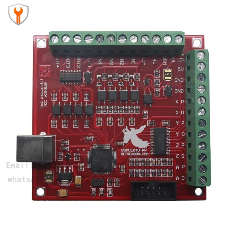 Pengontrol gerak driver antarm - Mach3 Usb Cnc Controller 4 Axis 100Khz ulasan dan harga