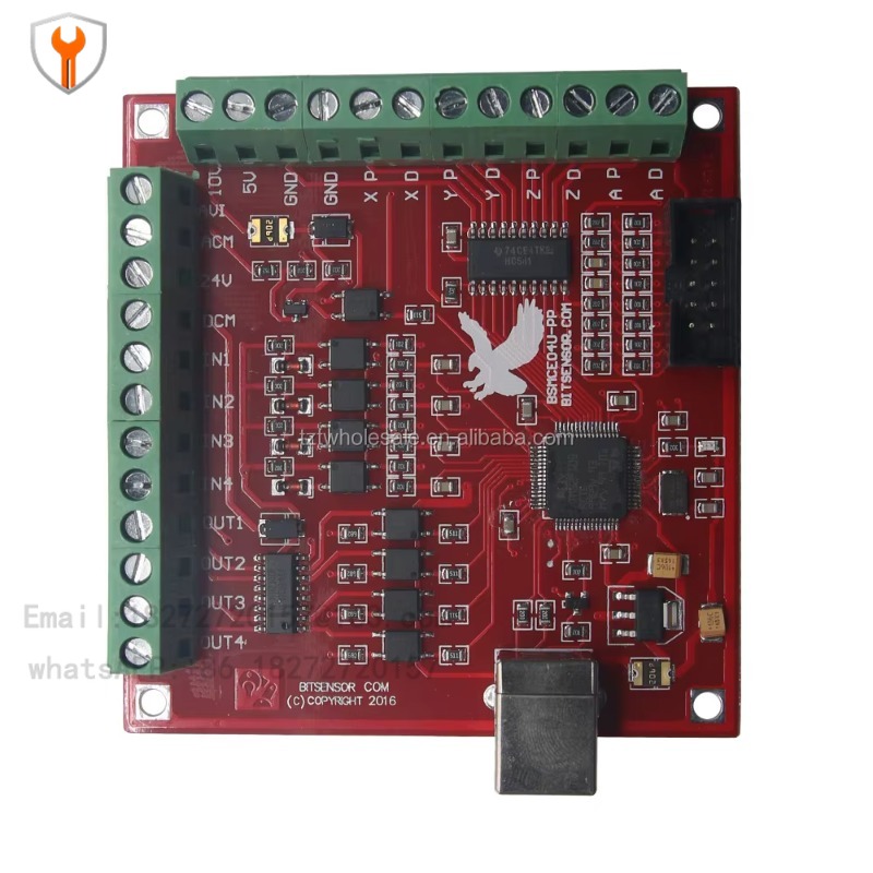 Pengontrol gerak driver antarm - Mach3 Usb Cnc Controller 4 Axis 100Khz ulasan dan harga