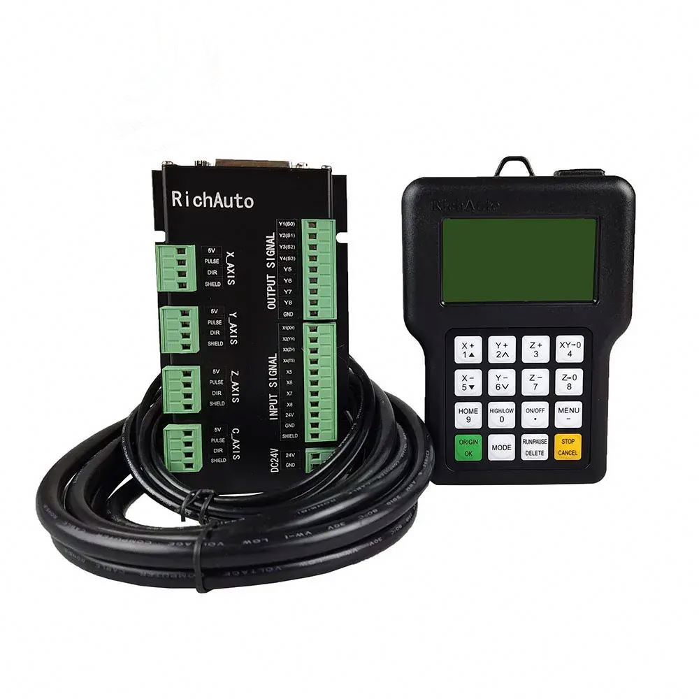 TEBAK Sistem Gerak 3/4-Axis, P - Richauto A11 Dsp Controller 3 Axis ulasan dan harga