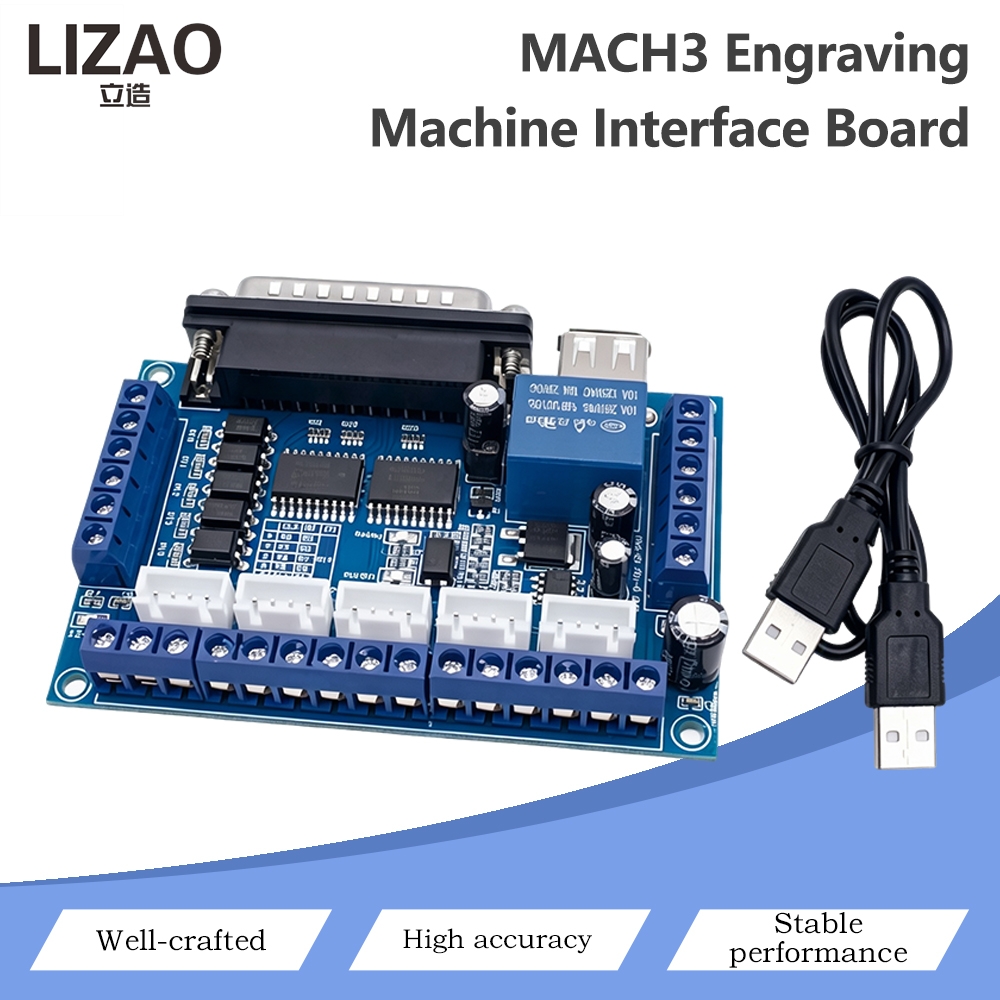 Papan Breakout CNC MACH3 5 Axi - 5 Axis Cnc Breakout Board Interface Mach3 ulasan dan harga